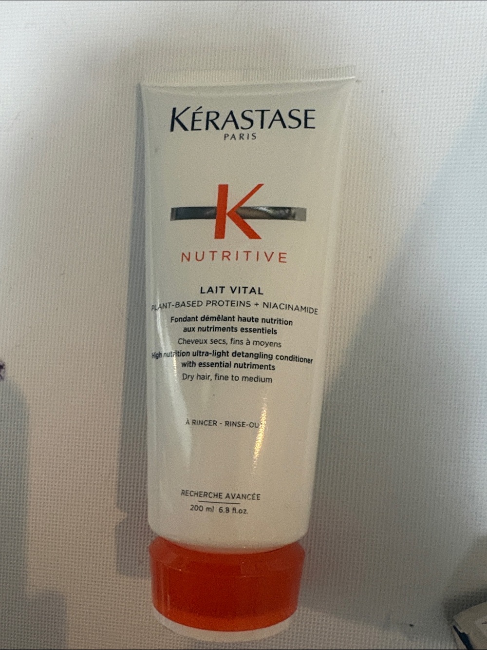 Kérastase Nutritive Lait Vital Conditioner rinse out new 200ml / 6.8 fl.oz.